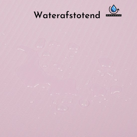 Springos Yoga Mat | Fitnessmat | Premium Kwaliteit | Anti Slip | Extra Dik (15 mm) | 61 x 183 x 1.5 cm | Roze van Springos — afbeelding 3
