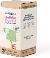 LastTissue Vakantie Dubbel - Het Herbruikbaar Pakje Zakdoeken - Groen