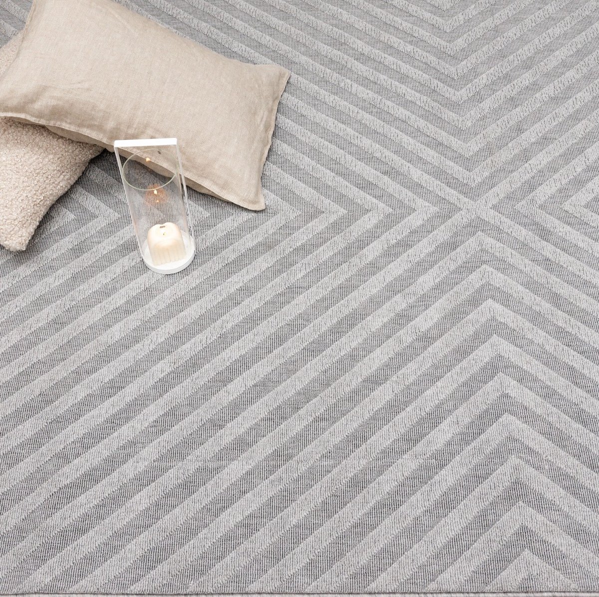Buitenkleed Crotch Grijs Interieur05 - 200 x 290 cm - (L)