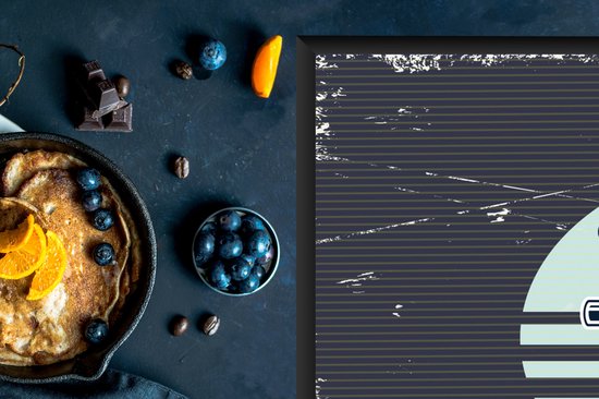 KitchenYeah® Inductie beschermer 81.2x52 cm - Gewichten - Sport - Retro - Kookplaataccessoires - Afdekplaat voor kookplaat - Inductiebeschermer - Inductiemat - Inductieplaat mat