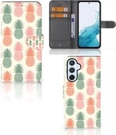 Leuk Hoesje Geschikt voor Samsung Galaxy A54 5G Smartphone Hoesje Ananas