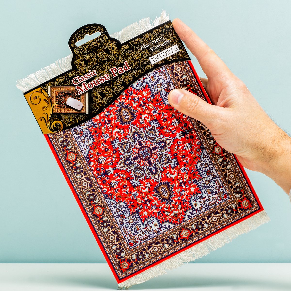 Invotis Perzisch Tapijt Muismat
