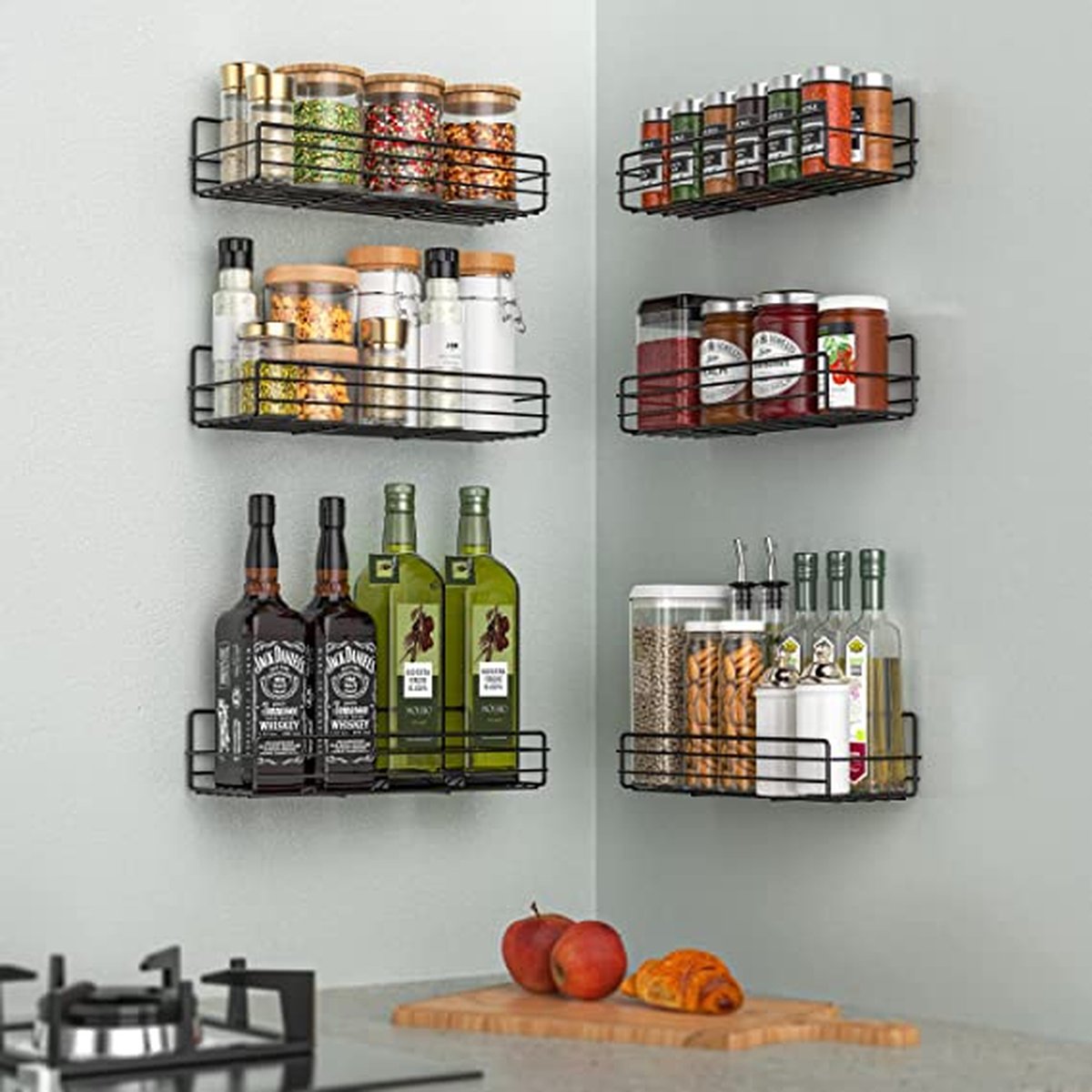 Spice rack, spice rack, spice shelves / Kruidenrek