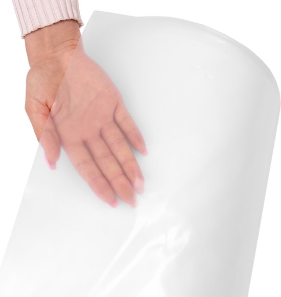 VEVOR Broeikas Folie, 24 X 50 Ft. Folietunnel, Polyethyleen Tomatenkas Folie 6 Mil Dikte Kweekbed Afdekking Tuinfolie Uv Bestendig Tunnelfolie Superieure Sterkte Taaiheid Serreplastiek Tun