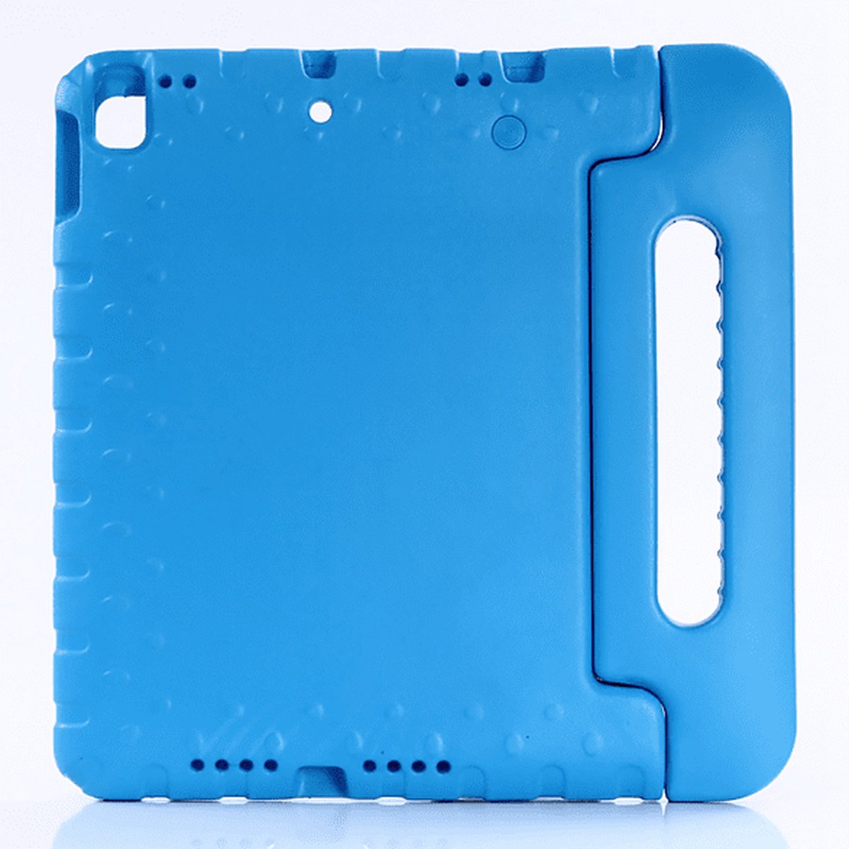 Rixus - Ipad Hoes Kinderen - Ipad Case Kids - Ipad Air 1, 2 - Ipad Pro - 9,7 Inch - Antislip - Staand Stabiel - Lichtgewicht - Bescherming Ipad - Met Handvaten - Blauw