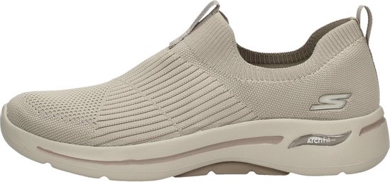 Skechers Skechers Go Walk Arch Fit Iconic Sportief taupe