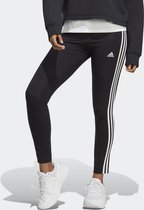 adidas Sportswear Essentials 3-Stripes High-Waisted Single Jersey Legging - Dames - Zwart - XS
