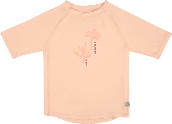 Foto: L ssig zwemshirt rashguard korte mouw splash fun corals peach rose 19 24 mnd maat 92