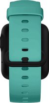 Bande Adaptée À La Montre Xiaomi Lite/Redmi Watch Boucle Ardillon En Siliconen Souple - Turquoise