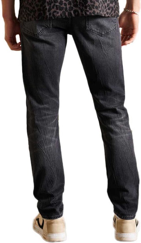 SUPERDRY Slim Jeans - Heren - New Portland Black - W32 X L30 | bol.com