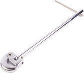Benson Verstelbare wastafel moertang - chroom vanadium - 31.5 cm - 25 mm sleutelwijdte