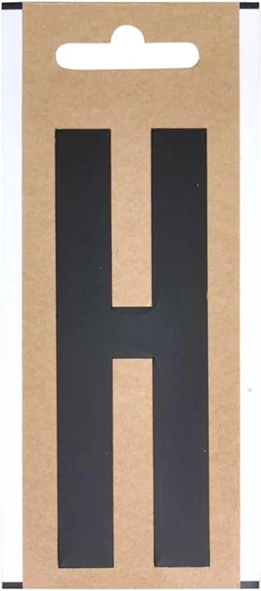 ProPlus Letter Etiket / Sticker "H" - Hoogte 10 cm