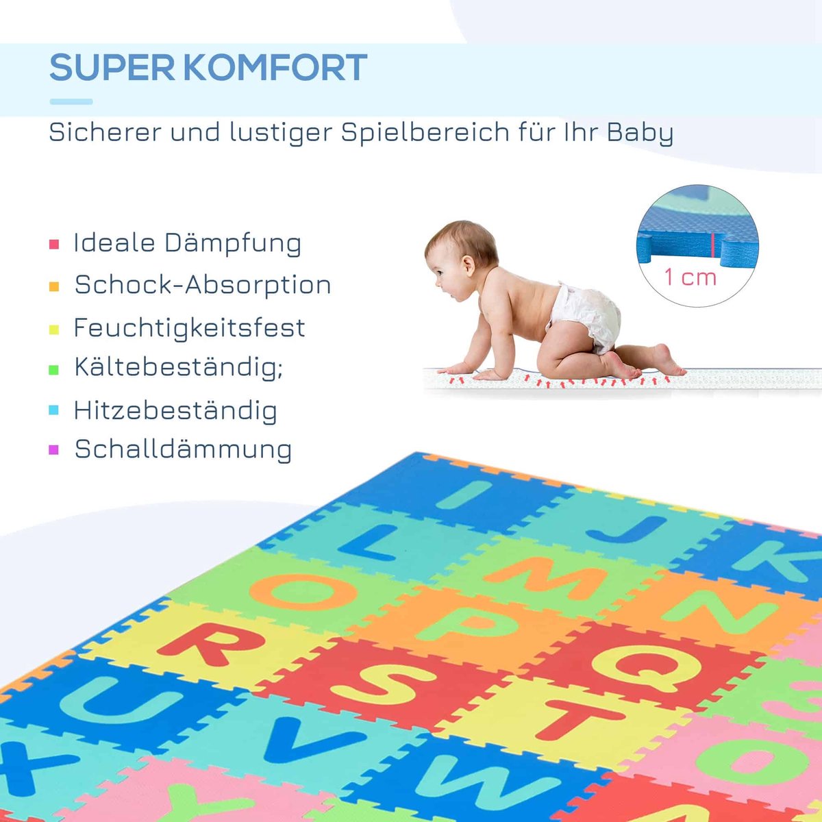 Knorrtoys Puzzlematte - „Fahrzeuge/9-tlg./30 cm (86 x 86 cm