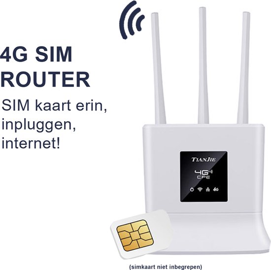Routeur Wifi 4G sans fil WiFi 2 go - routeur mifi - routeur wifi sans fil -  copain... | bol.com