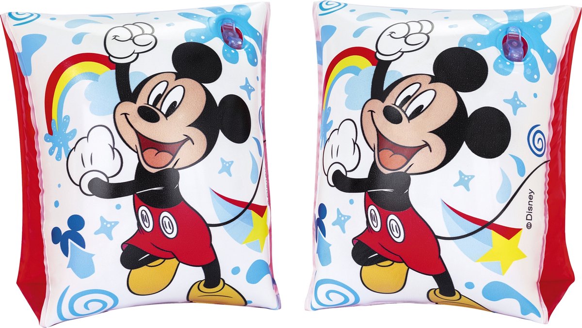 Bestway Mickey opblaasbare zwembandjes 23x15cm - Zwemband