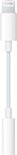 Witte Lightning naar 3,5 mm koptelefoonadapter met een rechte kabel.