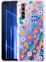 Realme X50 Hoesje Always have flowers - Designed by Cazy