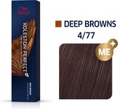 Wella Professionals Koleston Perfect Me+ - Haarverf - 4/77 Deep Browns - 60ml