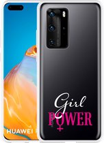 Huawei P40 Pro Hoesje Girl Power Designed by Cazy
