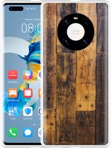 Huawei Mate 40 Pro Hoesje Special Wood Designed by Cazy