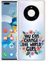 Huawei Mate 40 Pro Hoesje Girly Designed by Cazy