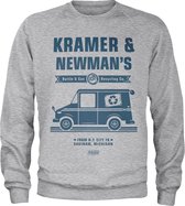 Seinfeld Sweater/trui -S- Kramer & Newman's Recycling Co Grijs