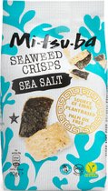 Mitsuba – Seaweed Crisps Sea Salt - Snacks - Box of 6 x 70 gram