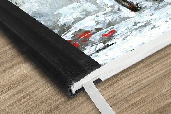 Carnet - Cahier d'écriture - Peinture - Parapluie - Peinture à l'huile - Carnet - Format A5 - Bloc-notes