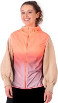 gofluo. Lori Safety vest - Gilet réfléchissant - Fluorescent - Safety vest - Running vest - Safe on the road - corail - rouge - L