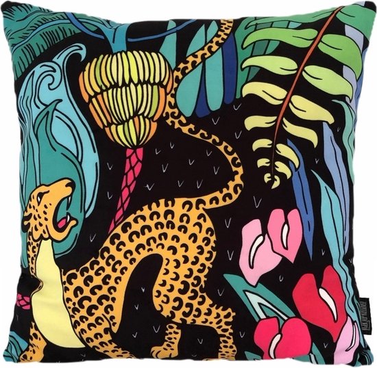 Sierkussen Jungle Tiger | 45 x 45 cm | Katoen/Polyester