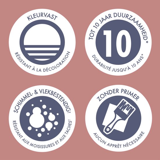 Rust-Oleum Light Brown Salle de bain peinture pour bois et armoires Satin brillant - Jute 750ml