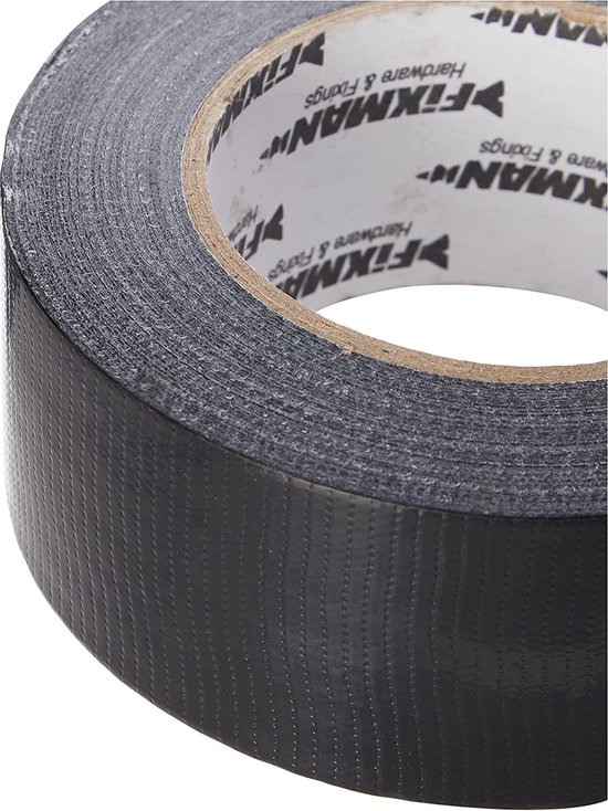 YSR Heavy Duty Duct Tape 50 mm x 50m Zwart