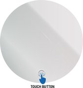 ROND OMEGA Badkamerspiegel Met Geintegreerde LED Verlichting Anti Condens Touchscreen Schakelaar Ø60cm