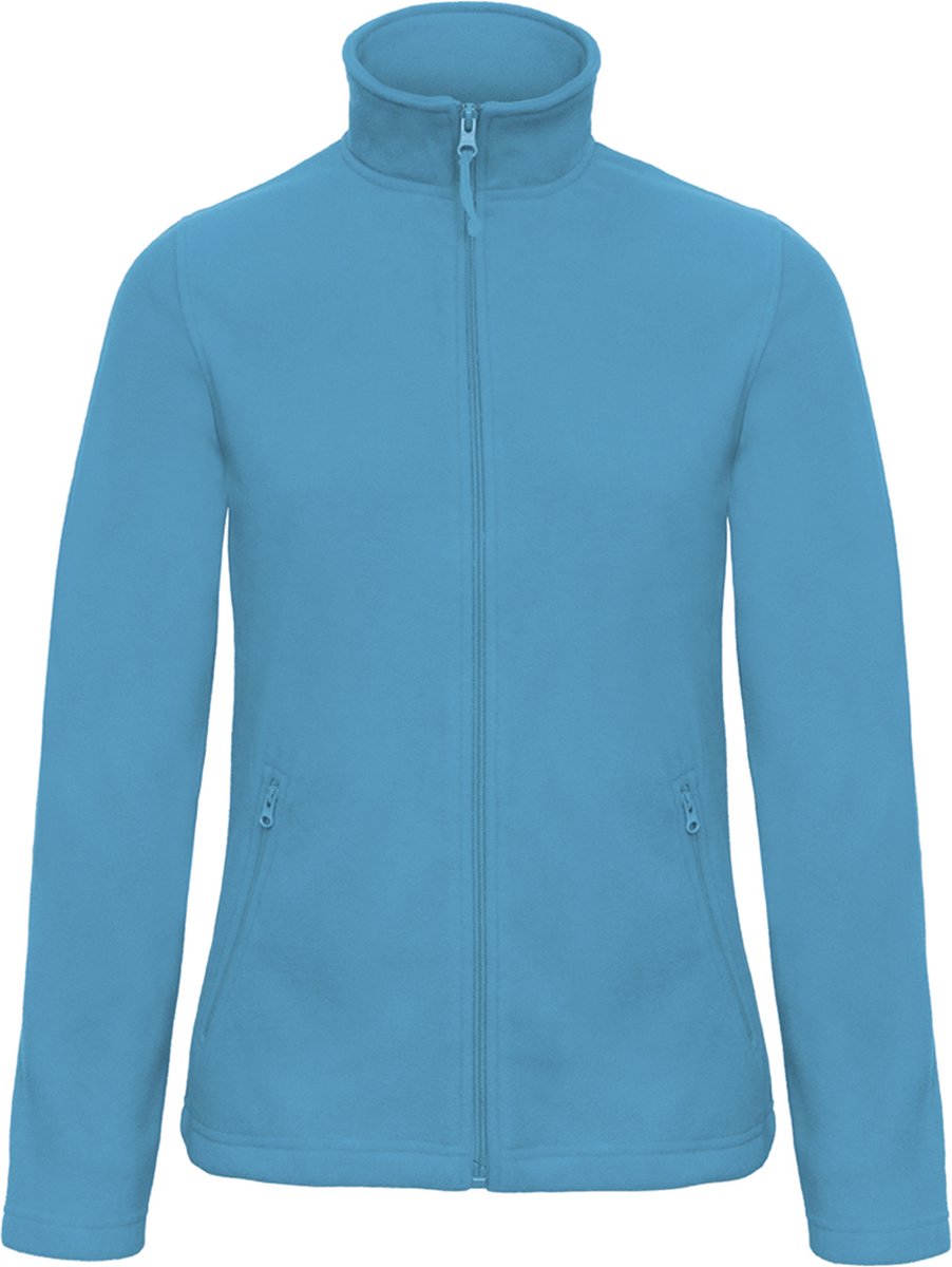 Fleecevest 'ID.501 Micro Fleece Full Zip' Dames Maat M Lichtblauw