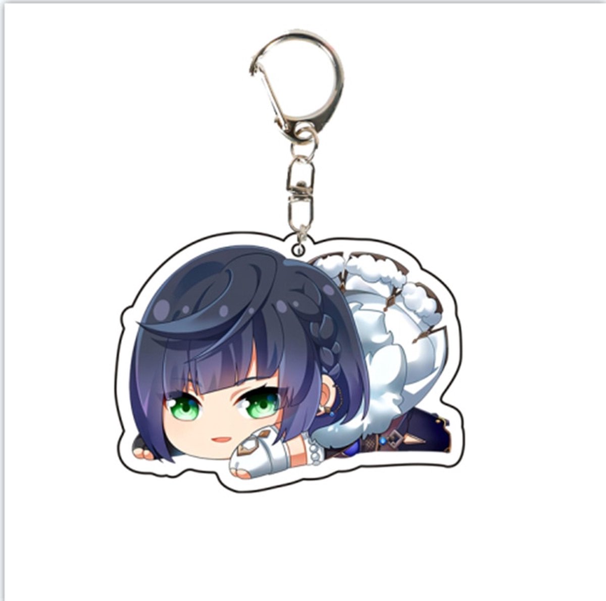 Genshin Impact - Yelan - Sleutelhanger/Keychain - Anime Merchandise - Figure - Manga