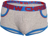 Andrew Christian SHOW-IT® Retro Pop Pocket Boxer Heather Grey - MAAT S - Heren Ondergoed - Boxershort voor Man - Mannen Boxershort