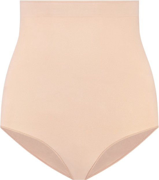 Bye Bra Soft Touch Culotte mi-taille sans couture, Beige, M