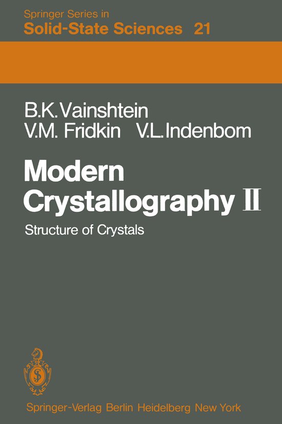 Modern Crystallography II - cover