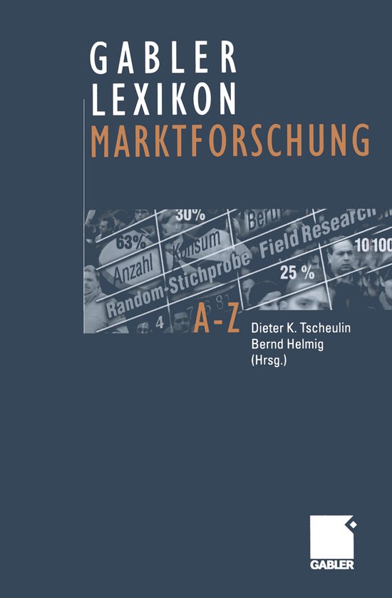 Gabler Lexikon Marktforschung - cover