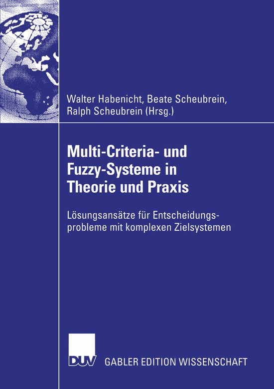 Multi-Criteria- und Fuzzy-Systeme in Theorie und Praxis - cover