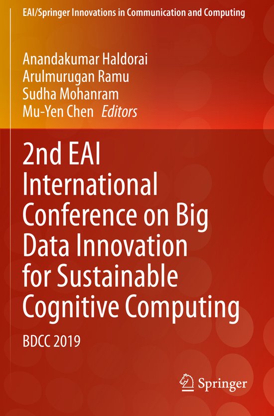2nd EAI International Conference on Big Data Innovation for  ... - cover