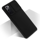 Nillkin CamShield Hoesje voor de Samsung Galaxy S20 FE - Back Cover met Camera Slider Zwart