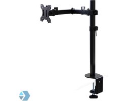 Eleganca enkele monitor beugel – monitor arm - monitor beugel 1 scherm - 13 tot 32 inch – tot 8kg per arm – zwart