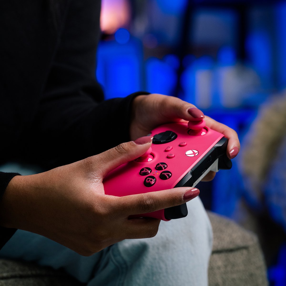 Xbox Draadloze Controller - Deep Pink - Xbox, PC, Cloud Gaming thumbnail 5