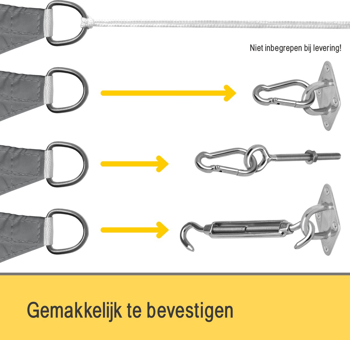 Sol Royal schaduwdoek op balkon ~ balkondeeën ~ balkonnsprate