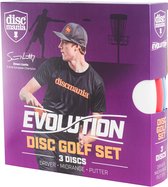 Discmania Evolution Disc Golf Set - 3 Disques - Driver - Midrange - Putter