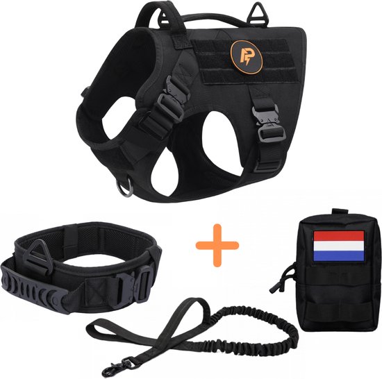Always Prepared © Pro K9 Complete Set Anti trek tuig Honden harnas Y Tuig Hond