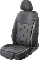 Autostoelhoes Lewis, universele stoelhoes en beschermmat in zwart, stoelbeschermer voor auto's en vrachtwagens