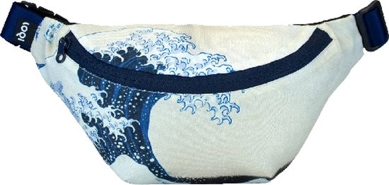 LOQI Bum Bag M.C. - The Great Wave Recycled