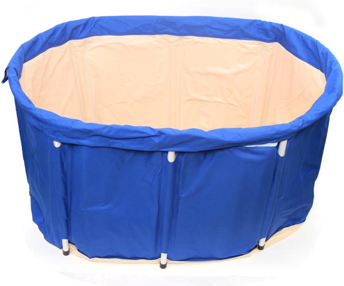 Ijsbad - Opvouwbaar Bad - Zitbad Voor Volwassenen - Ice Bath - XL - Blauw